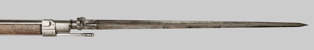 Image of Uruguayan Mauser M1871 Socket Bayonet.