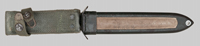 Thumbnail image of Viet Cong copy of  M8A1 scabbard.