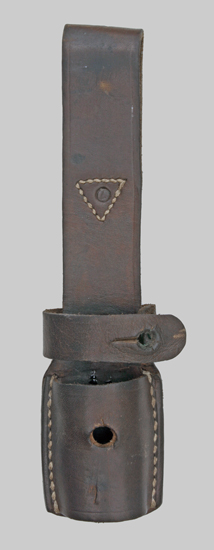 Image of a Yugoslavian M1948 Leather Belt Frog