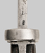 Thumbnail image of Yugoslavian M24B bayonet converted from German M1898/05.