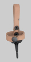 Thumbnail image of Yugoslavian AKM belt hanger with snap closure.