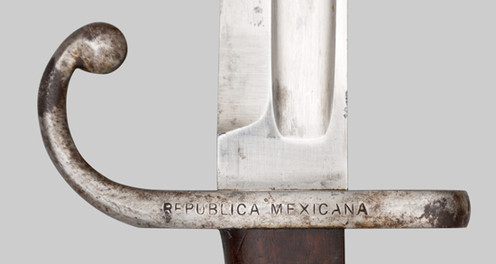 Image of Mexican Remington No. 5 Short Export Bayonet.