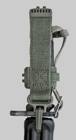 Image of Slovenian AKM Type II bayonet belt hanger