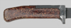 Thumbnail image of Czechoslovakia VZ-58 knife bayonet with lower crossguard extension.